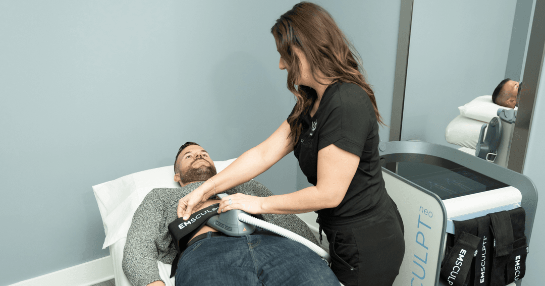 Lose Arm Fat with EmSculpt